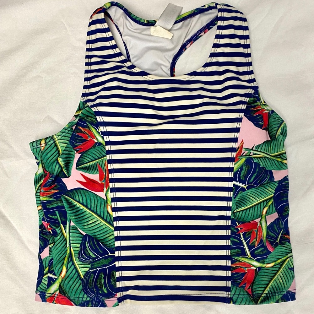 Lime Ricki swim top